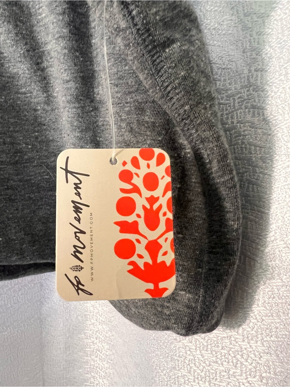 FP Movement by Free People Charcoal Gray Racerback Tank - Picture 4 of 4